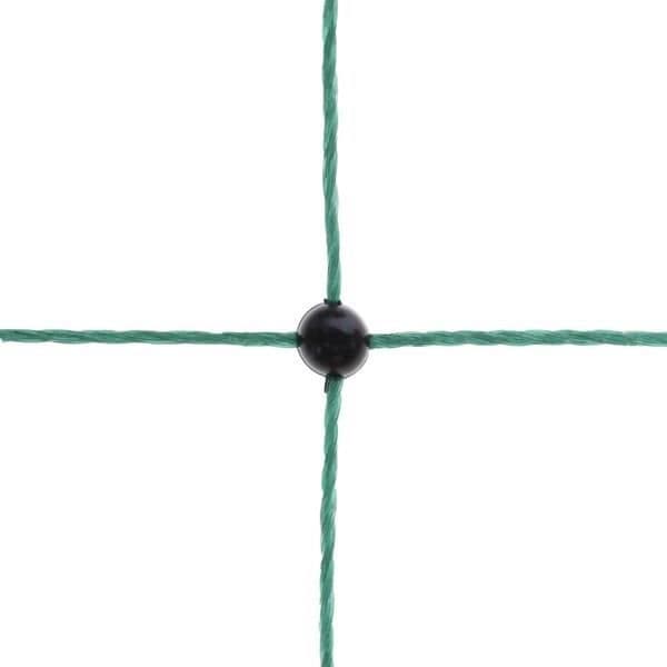 KERBL Nät för kycklingar 25 m - 106 cm - dubbelspetsat - grönt - ej elektriskt