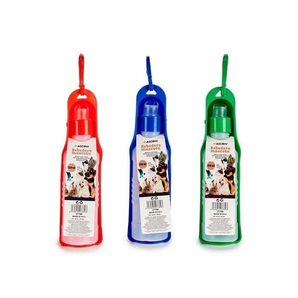 Vattendispenser - Ej specificerad - 250 ml - Blå - Cylindrisk - För hund och katt