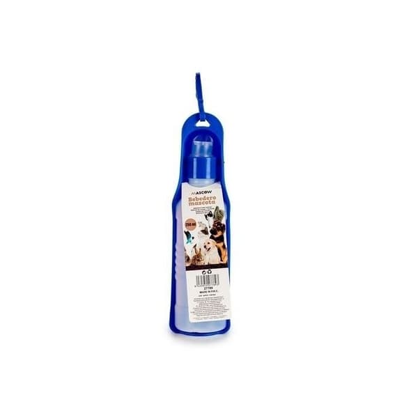 Vattendispenser - Ej specificerad - 250 ml - Blå - Cylindrisk - För hund och katt
