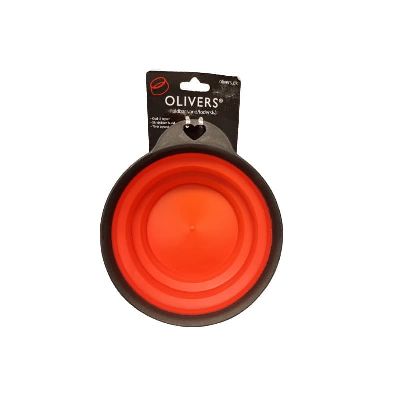Hopvikbar Matskål - Röd