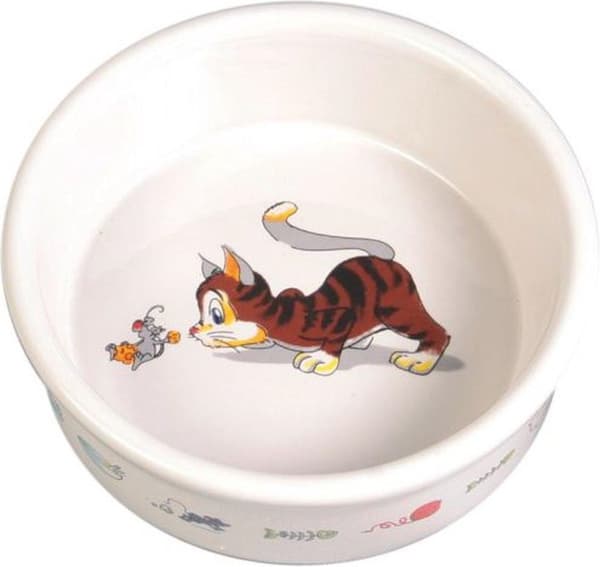 TRIXIE Porslin Kattskål 0,2 l/11 cm