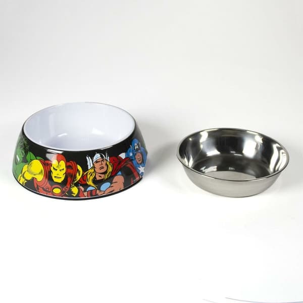 Koiran ruoka-annostelija Marvel 760 ml Melamiini Punainen Metalli
