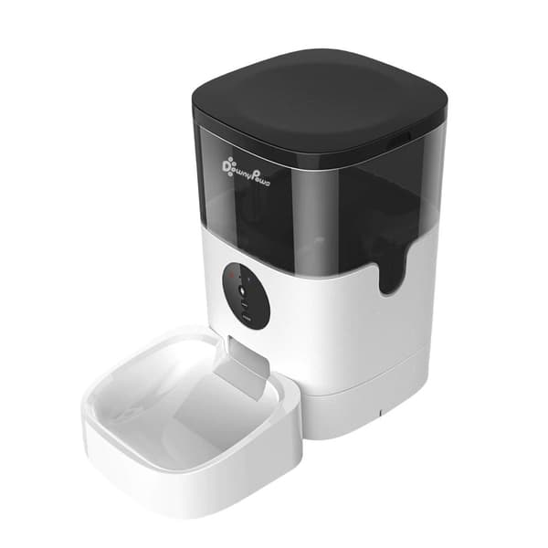 4L WiFi smart husdjursmatare, automatisk husdjursmatdispenser, vanlig matning