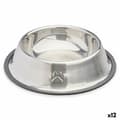 Miniatyrbillede 1 af 3: Hund Feeder Mascow 310 Grå Sølvfarvet Gummi Metal 22 x 6 x 22 cm (12 enheder)