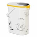 Miniatyrbillede 2 af 6: Dåse til dyrefoder Curver 794092 Hvid Plastik 4 Kg 10 L