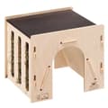Miniatyrbillede 2 af 3: Ferplast Hay Wood Kanin Foder 2 Beige
