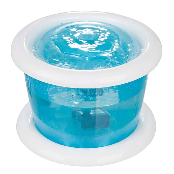 Trixie Automatisk Vanddispenser Bubble Stream 3l Blå, Transparent, Hvid