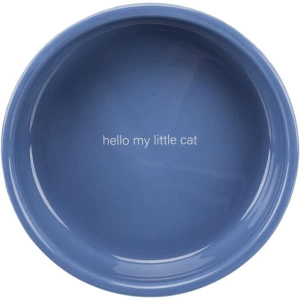 Kattskålar - Trixie - Hej min lilla katt - Keramik - Set om 4 - Elegant design