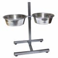 Miniatyrbillede 2 af 2: Hund Feeder Trixie 24922 Dobbelt 2,8 L Ø 24 cm Rustfrit stål