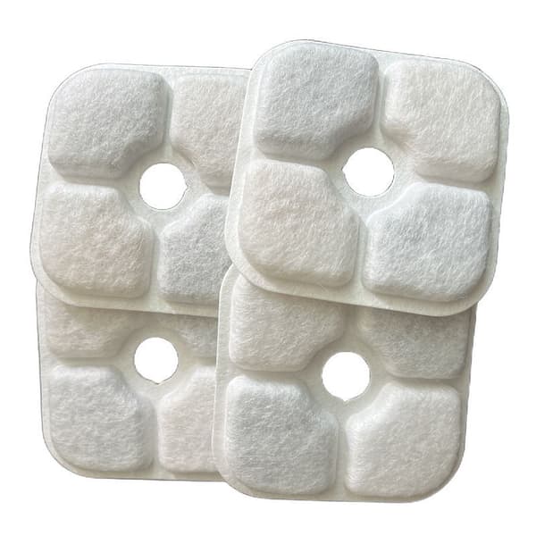 INF Ersättningsfilter för kattvattenfontäner för vattenfontän för husdjur 12-pack