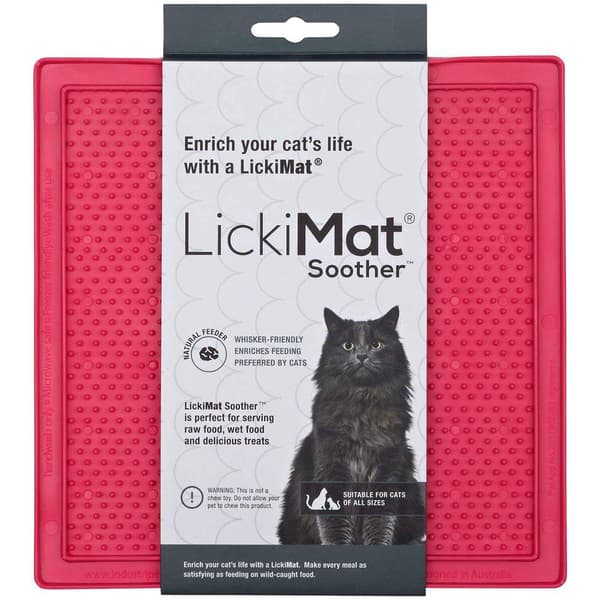 Lickimat Soother - 20x20 cm Rosa