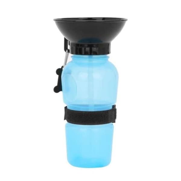 Portable Drinker - HA18152 - Blå - 500ml - För hundar - Utomhus