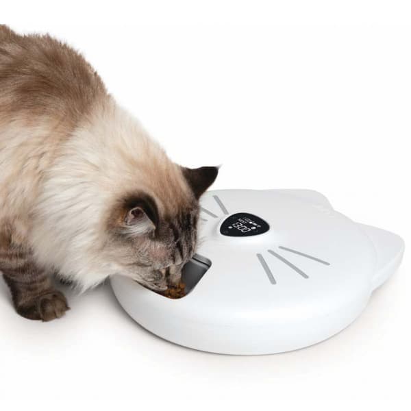 Catit Ruostumaton Teräs Pixi 6 Ateria Syöttölaite