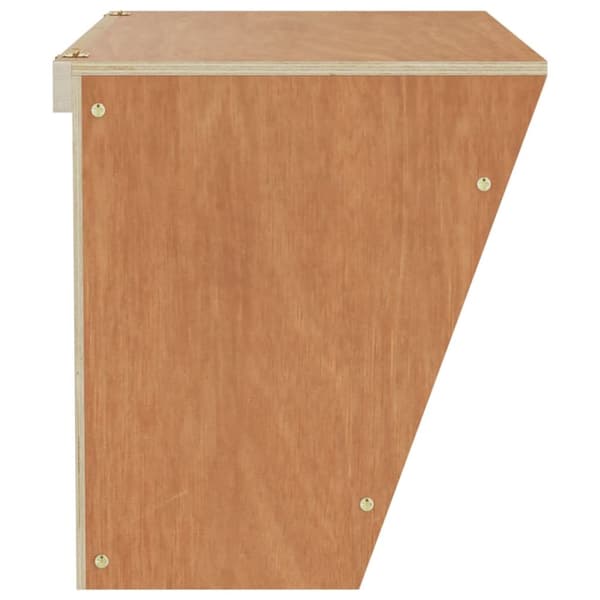 vidaXL Kaninmatare 37x18,5x23 cm massivt granträ -  Skålar, mat- & vattenautomater för husdjur