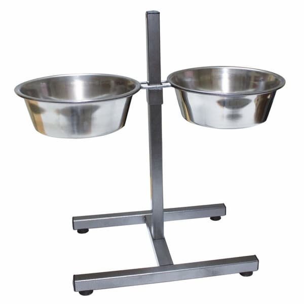 Hundmatare Trixie 24922 Double 2,8 L Ø 24 cm Rostfritt stål