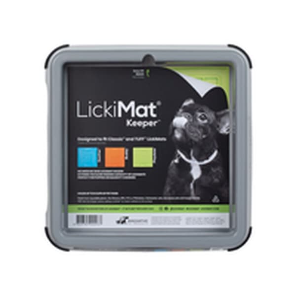 Hundmatare Lickimat Indoor Keeper Grå polypropen