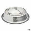 Miniatyrbild 1 av 3: Hundmatare Mascow 309 Grå Silvrig Gummi Metall 26 x 7 x 26 cm (12 antal)