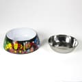 Miniatyrbillede 2 af 7: Hund Feeder Marvel Melamin 180 ml Rød Metal