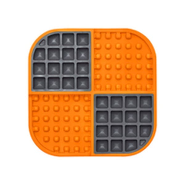 Koiran ruoka-annostelija Lickimat Dog Slomo Orange polypropeeni TPR