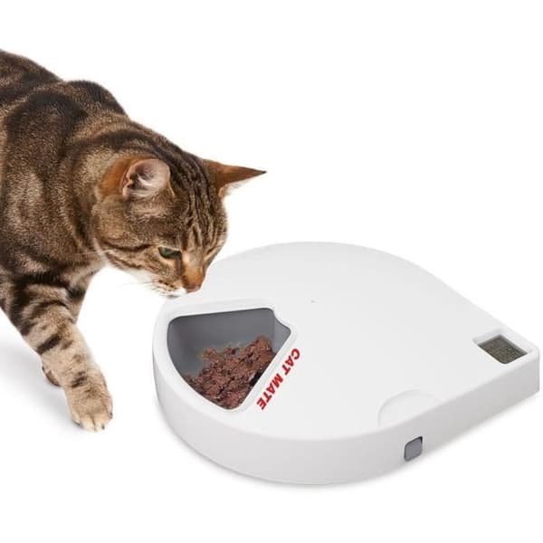 Automatisk kattmatare - CAT MATE - C500 - 5 måltider - digital timer