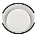 Miniatyrbillede 3 af 9: Hund Feeder Hunter Melamin Rustfrit stål Hvid 160 ml (14,5 x 14,5 x 7 cm)