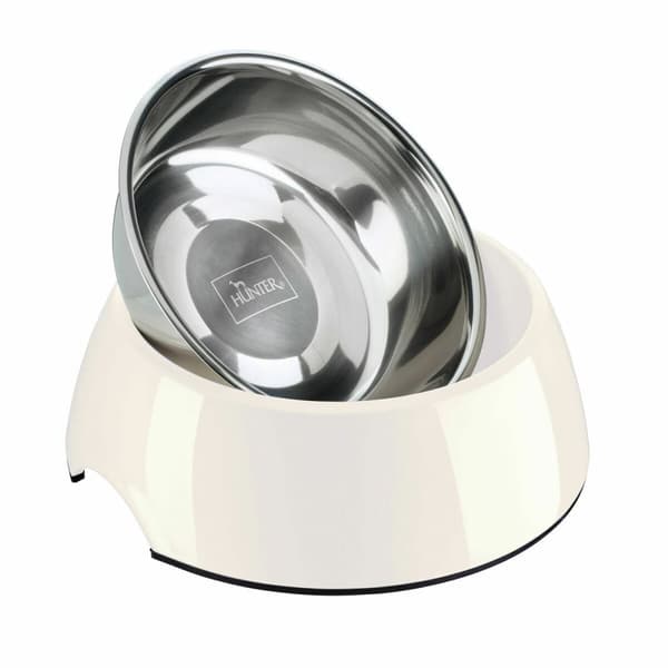 Hund Feeder Hunter Sort 1,4 L Melamin