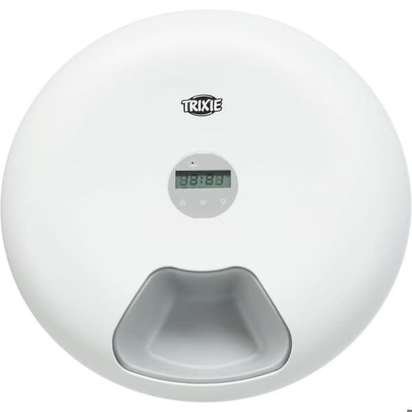 TRIXIE TX5+1 automatisk matautomat - 6 × 0,18L - ø 32 × 8 cm - Vit