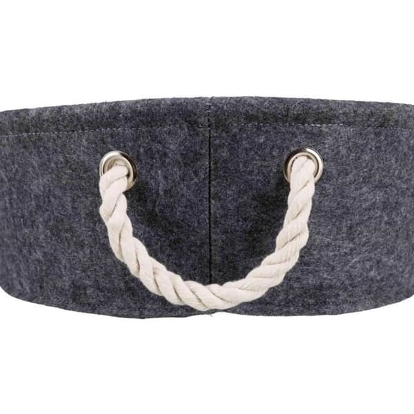 TRIXIE Lian säng - Ø37cm - Grå - För hundar