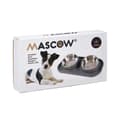 Miniatyrbilde 2 av 3: Hundemater Mascow 317 Blå Metall 40 x 8,5 x 22 cm Dobbel
