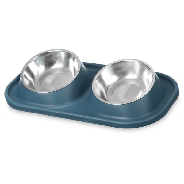 Hundemater Mascow 317 Blå Metall 40 x 8,5 x 22 cm Dobbel