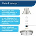 Pikkukuva 5 / 6: Koiran ruoka-annostelija PetSafe Hopeinen Ruostumaton teräs 1,8 L