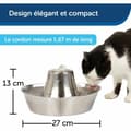 Pikkukuva 6 / 6: Koiran ruoka-annostelija PetSafe Hopeinen Ruostumaton teräs 1,8 L