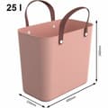 Miniatyrbillede 3 af 4: Håndtaske Rotho 1044402089 Pink Plastik