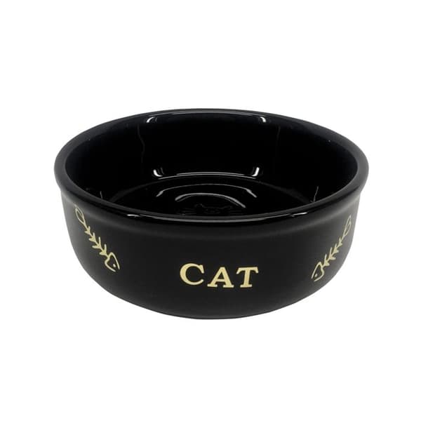 Oval keramisk mjölkskål för katter Nobby Pet Doréen Cat