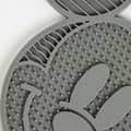 Miniatyrbillede 3 af 7: Hund Feeder Mickey Mouse Grå Silikone 28 x 15 x 1,5 cm