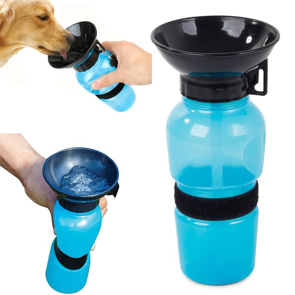 Reseflaska hundskål 0,5l