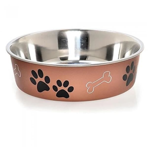 Hundskål - LOVING DET - Metallic Bella - Mellanstor - Koppar - 750ml