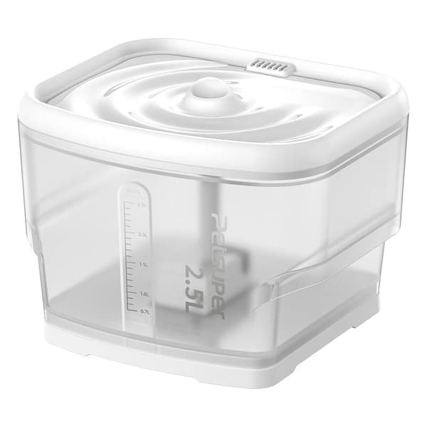 Smart vannfontene for kjæledyr Petsuper PW03 2,5L (hvit)