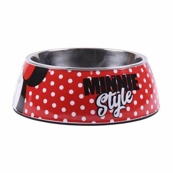 Koiran ruoka-annostelija Minnie Mouse Melamiini 760 ml