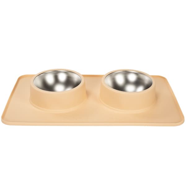 HUNDE-/KATTE-/KÆLEDYRSSKÅL PJ-089 BEIGE