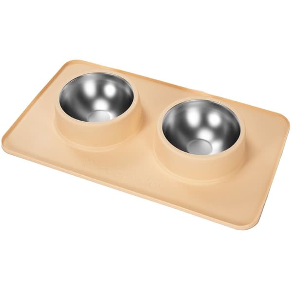 HUNDE-/KATTE-/KÆLEDYRSSKÅL PJ-089 BEIGE