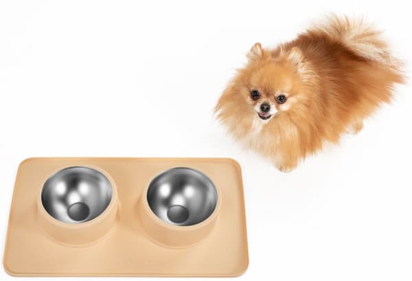 HUNDE-/KATTE-/KÆLEDYRSSKÅL PJ-089 BEIGE