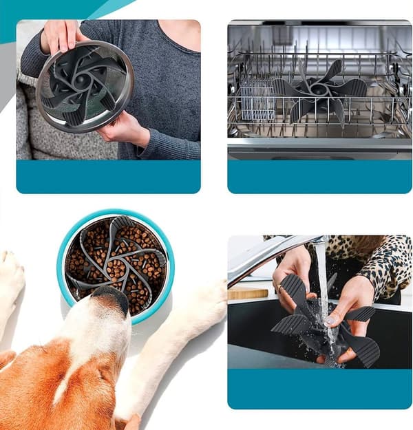 HUNDE-/KATTE-/KÆLEDYRSSKÅL PJ-031 BLUE