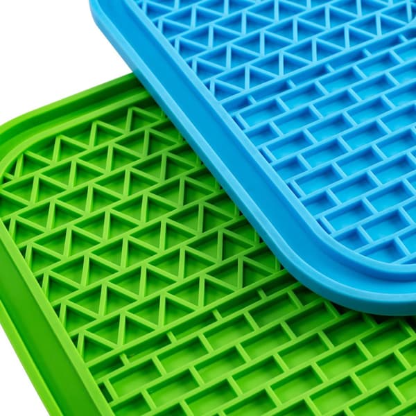 SETTI STRESSIÄ ESTÄVIÄ LICK MATS -MATOJA PJ-038 BLUE