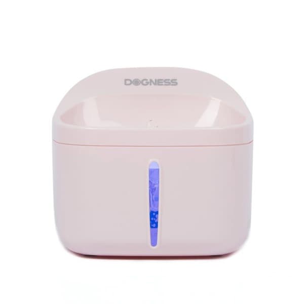 Dogness Water Fountain - D01PK - Automatisk elektrisk vattendispenser för katter och hundar 2 L, Rosa