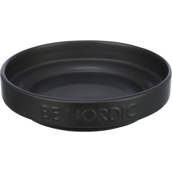 Kattmatsskål - Trixie - Be Nordic - Keramik/gummi - Halkfri - Rund