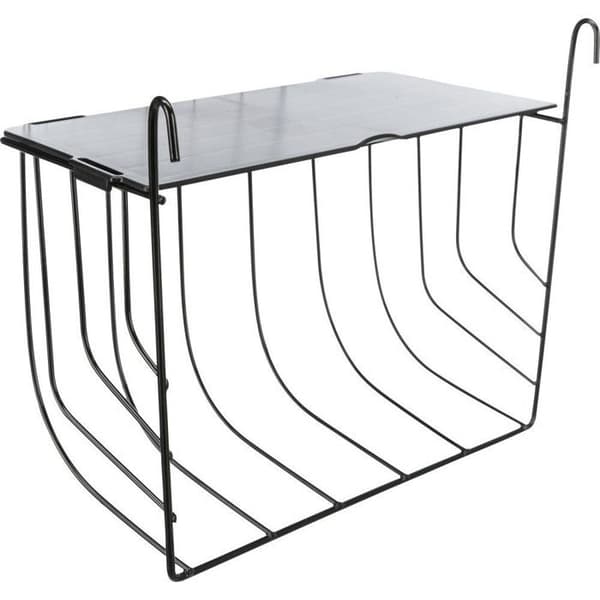 Höhäck - Trixie - 25x18x12cm - Metall med lock - Svart - För gnagare