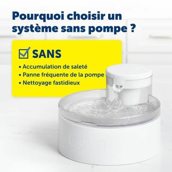 Fontän för husdjur PetSafe Vit