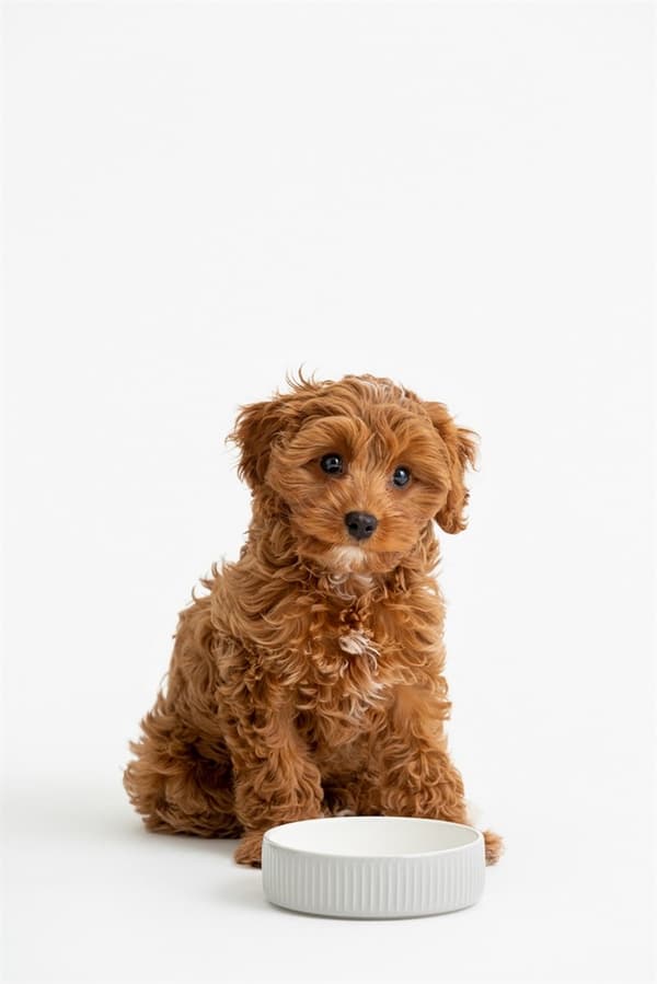 MC-Pet food/vandskål 13cm Præget