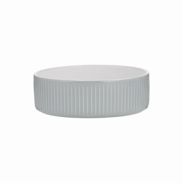 MC-Pet food/vandskål 13cm Præget